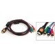 Conex. HDMI - componentes (RGB)
